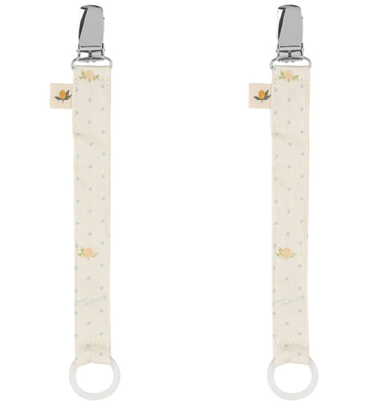 Konges Sløjd Speenketting - 2-pack - Lemon Dot - Konges Sløjd - OneSize - Speenkettingen