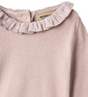 Wheat Romper l/s - Een - Soft Lilac - Wheat - 1 jaar (80) - Rompers Lange Mouw