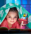 Bluey Nachtlamp/Zaklamp - 12 cm - GoGlow - Bluey - OneSize - Nachtlampen