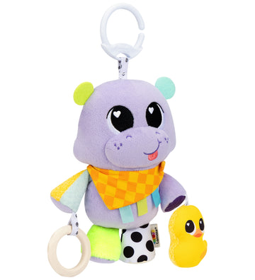 Lamaze Hangspeeltje - Hayley de Nijlpaard - Clip & Go - Lamaze - OneSize - Hangspeeltjes