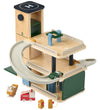 Liewood Parkeertoren - Jordy - Strand Blue Multi Mix - Liewood - OneSize - Racebanen