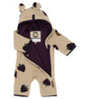 Mikk-Line Fleece Pak - Blackberry AOP - Mikk-Line - 56 - Fleece Pakken