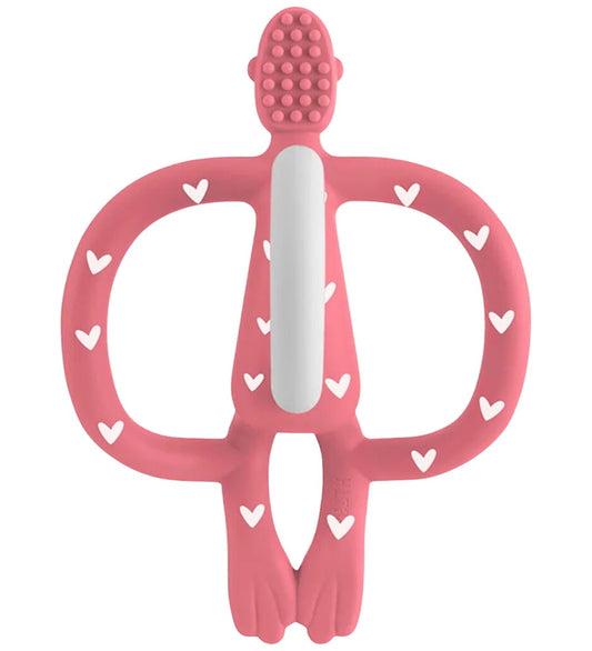 Matchstick Monkey Bijtring - Silicone - Love Hearts - Matchstick Monkey - OneSize - Bijtringen