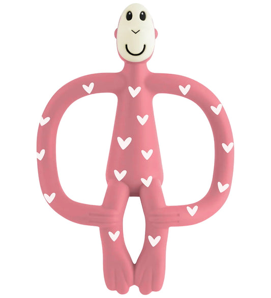Matchstick Monkey Bijtring - Silicone - Love Hearts - Matchstick Monkey - OneSize - Bijtringen