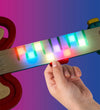Hape Guitar - Pixelz Rainbow Rock Guitar - Hape - OneSize - Muziekinstrumenten
