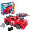 MEGA Bloks Bouwblokken - 26 Onderdelen - Bouwen & Rijden Race Au - MEGA Bloks - OneSize - Blokken