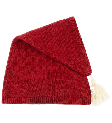 Konges Sløjd Kerstmuts - Wol/Polyamide - Gebreid - Kerstrood - Konges Sløjd - 5-8 jaar (110-128) - Kerstmutsen