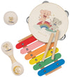 Konges Sløjd Muziekinstrumenten Set - 3 Onderdelen - Beige m. Ol - Konges Sløjd - OneSize - Muziekinstrumenten