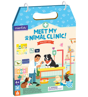 mierEdu Magnetisch Speelset - Mijn dierenarts - mierEdu - OneSize - Magnetisch speelgoed