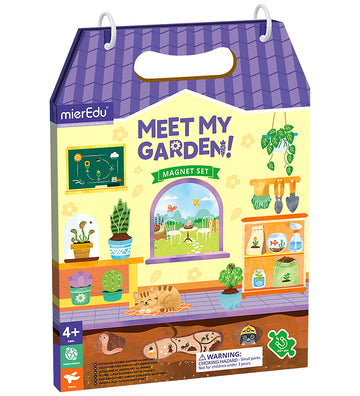 mierEdu Magnetisch Speelset - Mijn tuin - mierEdu - OneSize - Magnetisch speelgoed