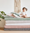 Leander Laken - 60x115 - 2-pack - Sage Green - Leander - OneSize - Hoeslaken
