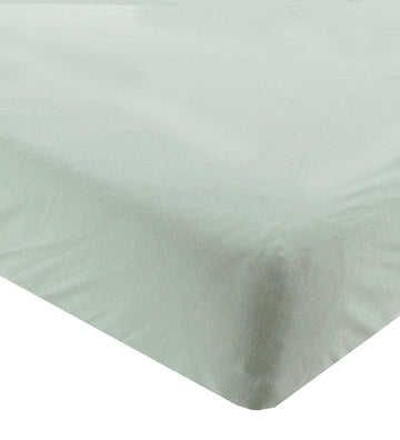 Leander Laken - 60x115 - 2-pack - Sage Green - Leander - OneSize - Hoeslaken