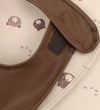 CeLaVi Slabbetjes - PU - Lang - 2-pack - Karaf - CeLaVi - OneSize - Slabbetjes