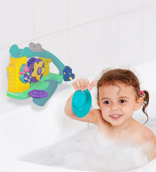 Edushape Badspeelgoed - 29 cm - 5 Onderdelen - Buis Fun Park - Edushape - OneSize - Badspeelgoed