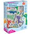 Edushape Badspeelgoed - 13 st. - Magische Creaties - Dinosaurus - Edushape - OneSize - Badspeelgoed
