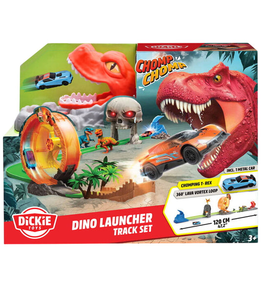 Dickie Toys Racebaan - Dino Launcher - Dickie Toys - OneSize - Racebanen