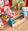 Melissa & Doug Gereedschapskit - Hout - Meenemen - 24 Onderdelen - Melissa & Doug - OneSize - Gereedschap