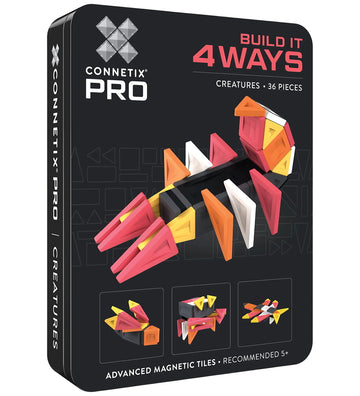 Connetix Magneetset Pro - 36 Onderdelen - Bouw-het-wezens Set - Connetix - OneSize - Magnetisch speelgoed