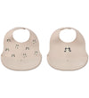 Liewood Slabbetjes - Silicone - 2-pack - Sintel - Panda/Sandy - Liewood - OneSize - Slabbetjes