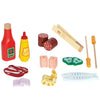 Hape Gourmet Grill m. Voedsel Speelset - Hape - OneSize - Speelkeukens