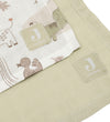 Jollein Wikkeldoek - Mousseline - 2-pack - 115x115 - Kindermaatj - Jollein - OneSize - Wikkeldoeken