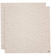 Jollein Wikkeldoek - 2-pack - 115x115cm - Wolly - Jollein - OneSize - Wikkeldoeken
