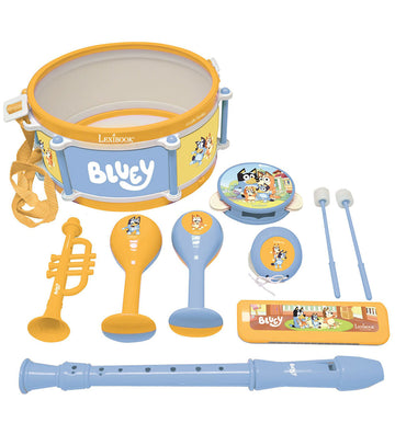 Bluey Muziekinstrumenten Set - 7 instrumenten - Bluey - OneSize - Muziekinstrumenten