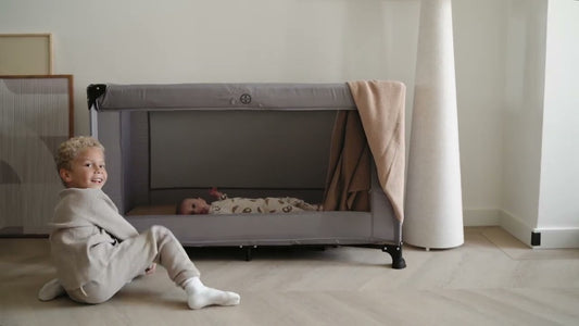 Campingbed Novi Kiki Luxe Sandy Grey