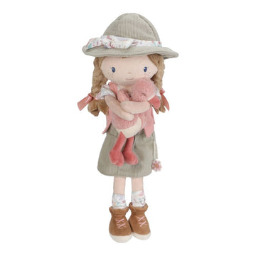 Knuffelpop Little Dutch Safari Friends Rosa
