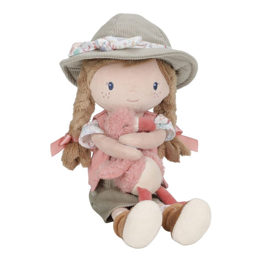 Knuffelpop Little Dutch Safari Friends Rosa
