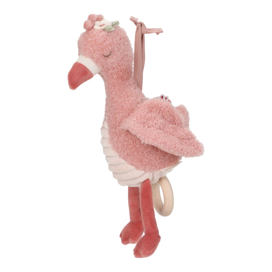 Muziekdoosje Little Dutch  Flamingo Friends Roze