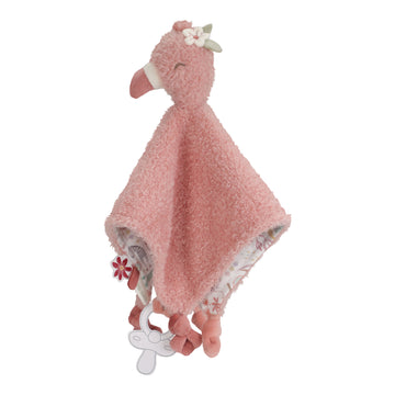 Knuffeldoekje Little Dutch Safari Friends Flamingo