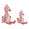 Knuffel Flamingo Little Dutch Safari Friends Roze 17cm