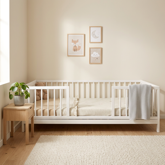 Peuterbed Colorfull Home Levi Pure White 80x160