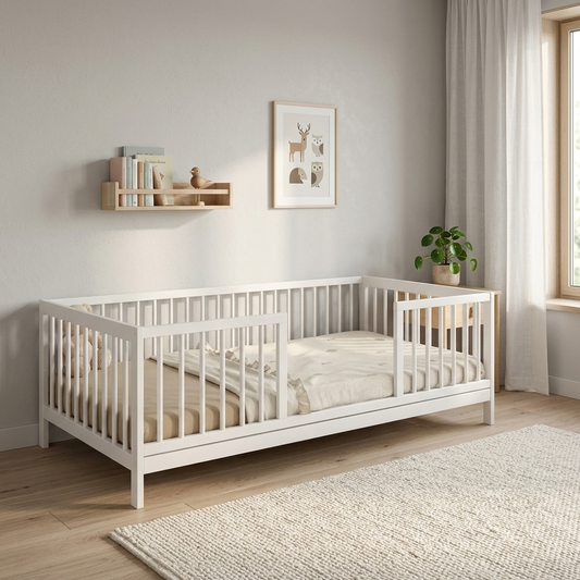 Peuterbed Colorfull Home Liam V2 70x140 Pure White