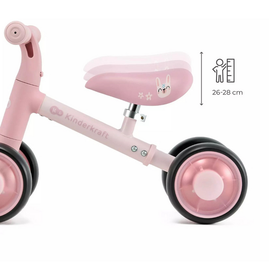 Loopfiets Kinderkraft Cutie Flash Pink