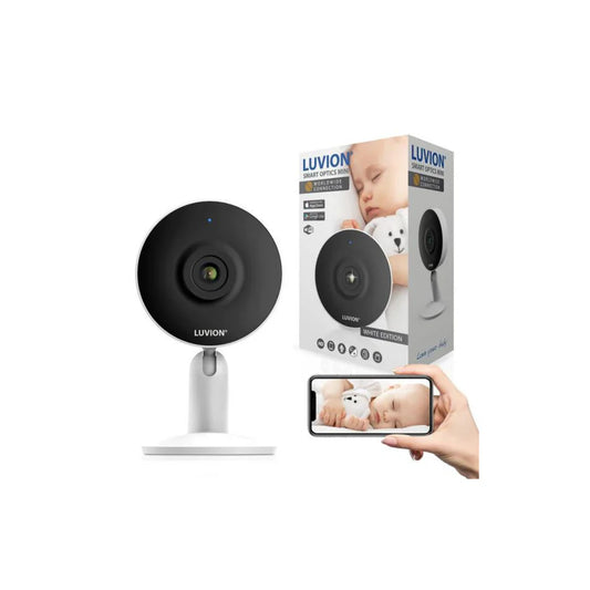 Luvion Smart Optics Mini White Edition Babyfoon met Camera en App