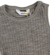 Joha Romper mouwloos - Wol - Bruin Gevlekt - Joha - 110 - Rompers Mouwloos