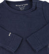 Mini A Ture Romper l/s - Ellis - Navy - Mini A Ture - 50 - Rompers Lange Mouw