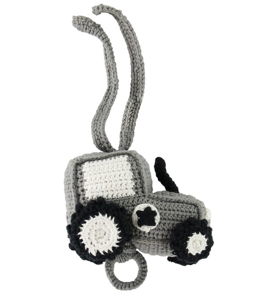 Smallstuff Muziekmobiel - Tractor - Grijs - Smallstuff - OneSize - Muziekmobielen