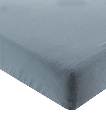 Nørgaard Madsens Hoeslaken - 70x140 - Denimblauw - Nørgaard Madsens - 70x140 cm - Hoeslaken