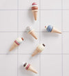 Kids Concept Speelgoedeten - Ijshoorntjes - Kids Concept - OneSize - Speelgoedeten