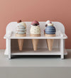 Kids Concept Speelgoedeten - Ijshoorntjes - Kids Concept - OneSize - Speelgoedeten