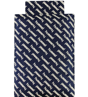 Hummel Beddengoed - Baby - Navy m. Logo - Hummel - OneSize - Beddengoed - Baby