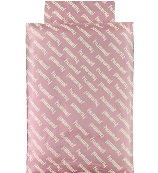 Hummel Beddengoed - Baby - Roze m. Logo - Hummel - OneSize - Beddengoed - Baby
