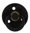 BIBS Colour Fopspenen - Maat 2 - 2-pack - Rond - Black/White - BIBS - 6-18 mnd - Fopspenen