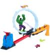 Hot Wheels Racebaan - Superstar Speeders Blue Oasis Track Set - Hot Wheels - OneSize - Racebanen