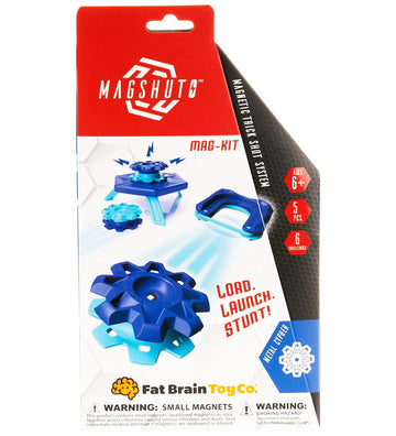 Fat Brain Magnetisch speelgoed - Magshuto Magkit - Metaal Cypher - Fat Brain - OneSize - Magnetisch speelgoed
