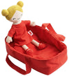 Krea Pop in Mand - Rood - Krea - OneSize - Poppen