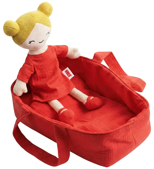 Krea Pop in Mand - Rood - Krea - OneSize - Poppen